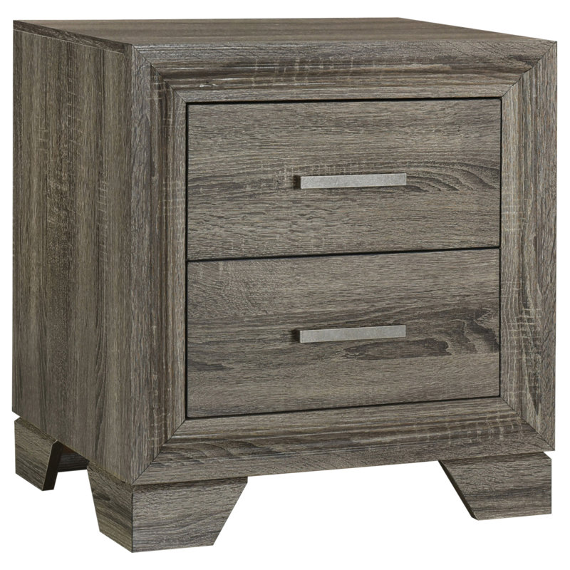 Table de chevet 2 tiroirs Funston