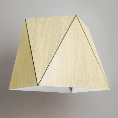 Lustre géométrique unique à 4 lumières Calx