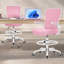 Chaise de dessinateur en filet avec repose-pieds réglable et support lombaire -88377675-88377672