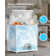 5.0 Cu.Ft. UltraHygeinic Chest Freezer with Removable Storage Basket, Garage-Ready Deep Freezer with Adjustable Temperature Controls(-7.6°F~6.8°F ), Top Open Door,Quiet 32dB (White)