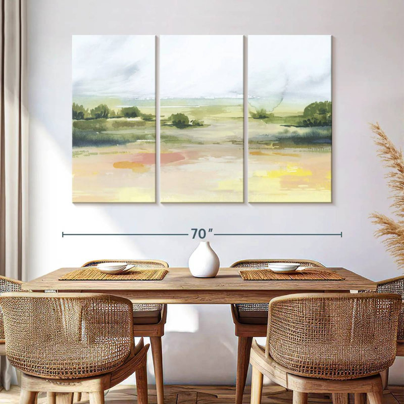 Avery Sunlit Marsh I, 42" H x 65" W