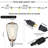 Outdoor 50ft 25 Bulbs Standard String Lights,End to End Connected