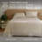 Double Stitch Tencel Cotton Sheet Plain 4 Piece Solid Color -107142693-107142698