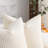 Soft Chenille Stripes Solid Cushion Cover Cozy Neutral Farmhouse Pillow Covers-111961576-125368471