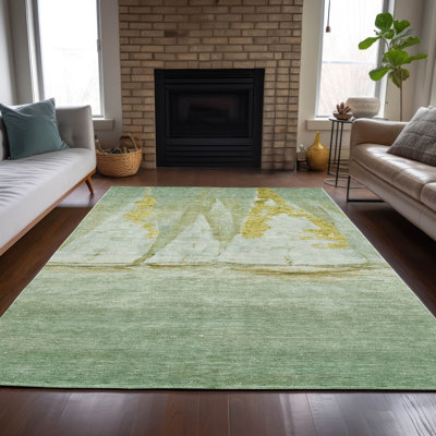 Tapis vert intérieur / extérieur lavable à la machine Xhevrie
