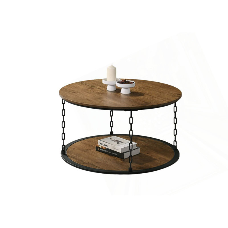 Natural Finish Rustic 3Pc Table Set, Natural, Natural