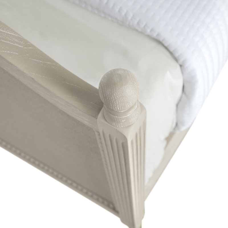 Caroline Bed - White, Twin