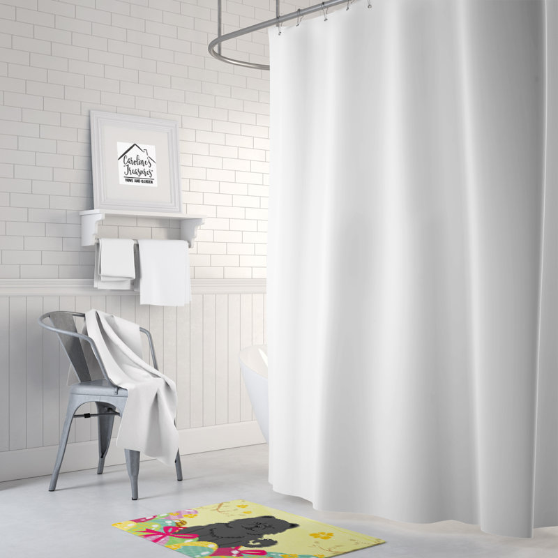 Tapis de bain, Noir