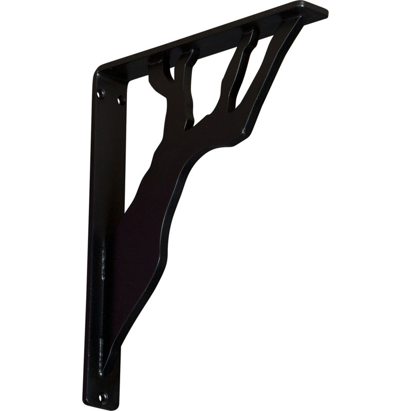 Support en fer forgé Damon, 1,5 po x 12 po