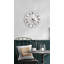 Horloge murale caillou blanc, art en pierre de verre trempé, décor de spa zen moderne - montre de cuisine inspirée de la nature, cadeau de pendaison de crémaillère unique-235429063-235429064