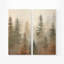 «Foggy Warm Forest II», reproduction sur toile-246613809-268097652-268097645