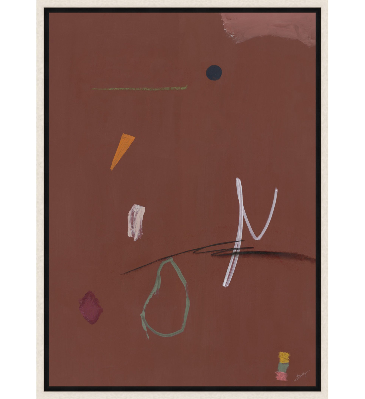 Vargas " Particles V " by Bobby Berk, 34.75" H x 25.75" W