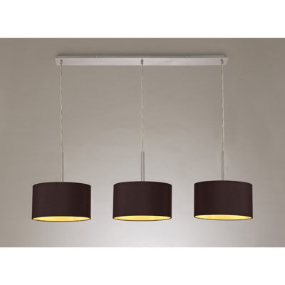 Lohbauer 3 - Light Kitchen Island Linear Pendant
