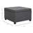 Fabric Tufted Storage Ottoman With Flip Top Seat Lid, Metal Hinge And Stable Eucalyptus Wood Frame-1831223545