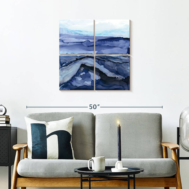 Bluescape I, 26" H x 26" W