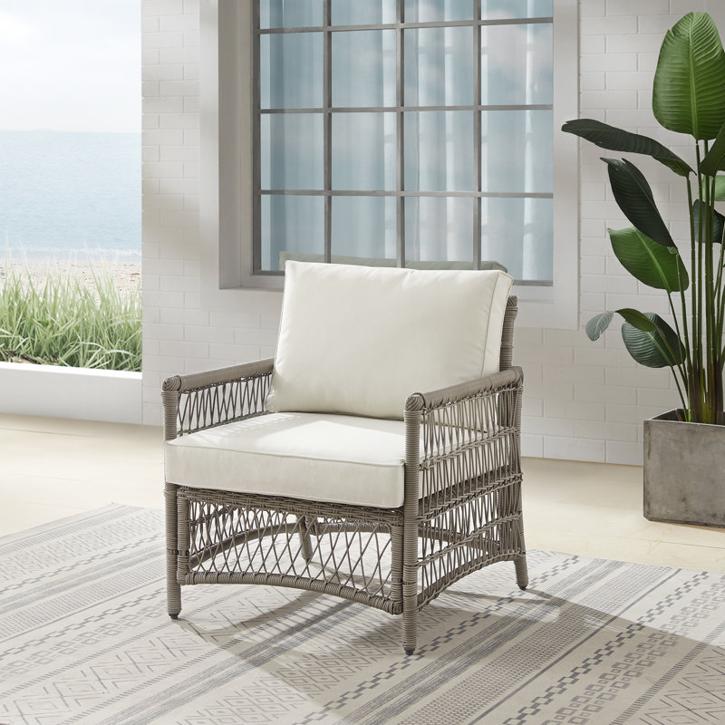 Emeka Wicker Outdoor Lounge Chair