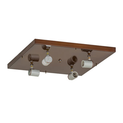 Basilton Glass Flush Mount