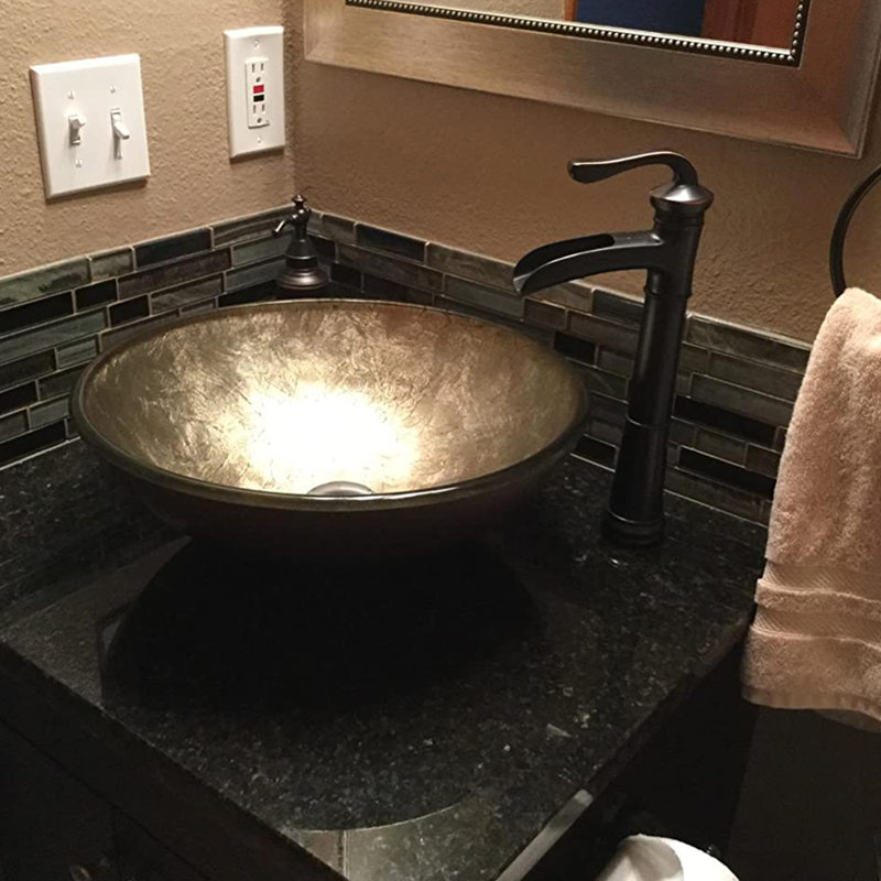 Single-handle Bathroom Faucet, Oil Rubbed Bronze