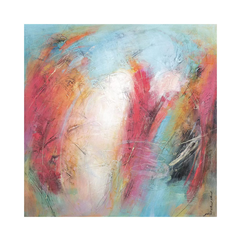 Contraste I by Gabriela Villarreal - Wrapped Canvas Painting, 66.04 cm H x 66.04 cm W x 1.91 cm D
