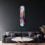 Peinture décorative en verre trempé