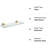 Dotty Stainless Steel Floating Shelf-2109531241