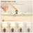 23.8"Ceramic Table Lamp Touch Control Bedside Lamp-20172912