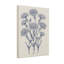 Plantes et fleurs, œillets bleus, impression sur toile-1598922394