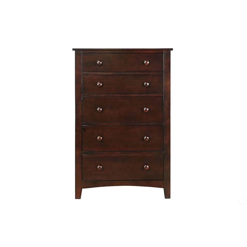 Commode moderne en placage de pin contreplaqué