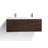 Leffler 84" Wall-Mounted Double Bathroom Vanity Set-31246676