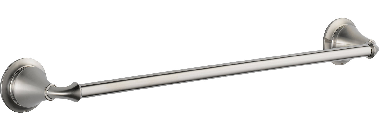 Linden™ 18" Wall-Mounted Towel Bar, Brilliance Stainless