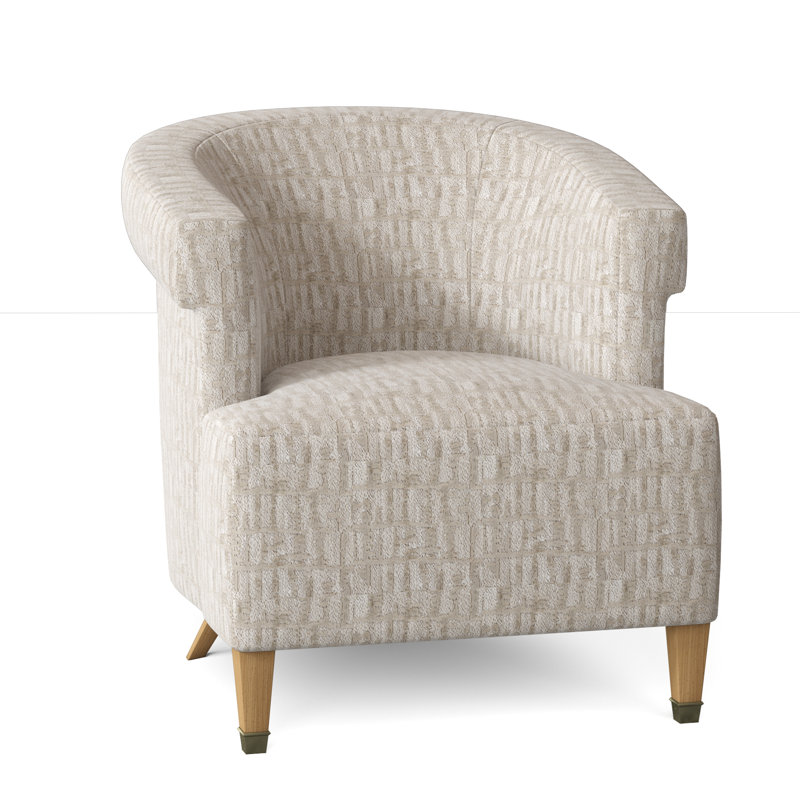Fauteuil large de 30,5 po Madame, Brouillards blancs, Ambre