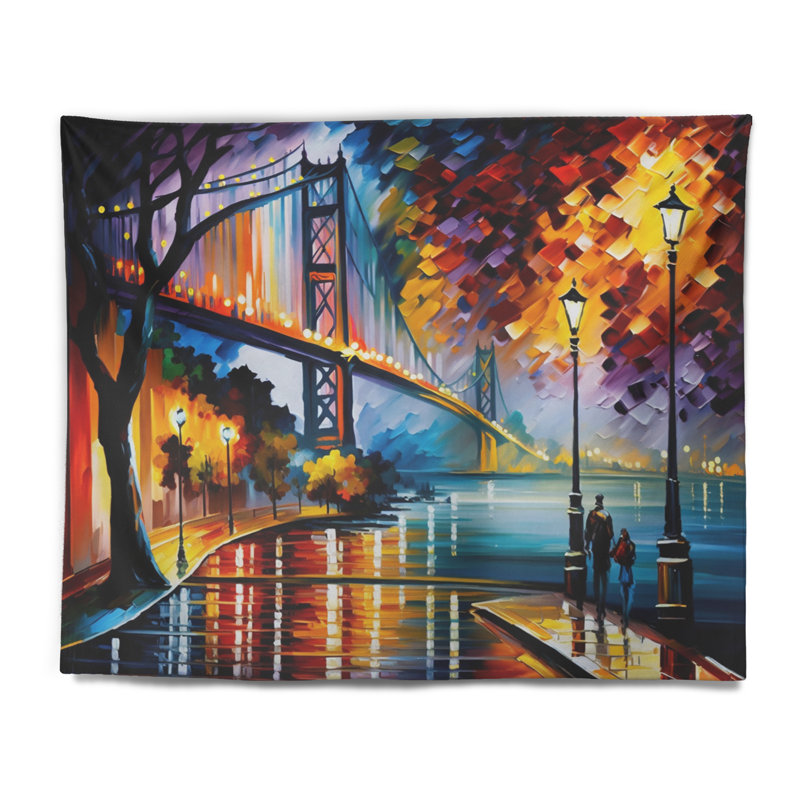 Polyester Tapestry, 32" H x 39" W