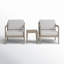 Ojai Acacia 2 - Person Patio Conversation Sets with Cushions