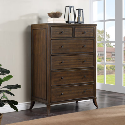 Elfa 40.5'' W 6 - Drawer Dresser