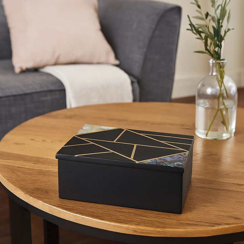 Martika Stoneware Decorative Box