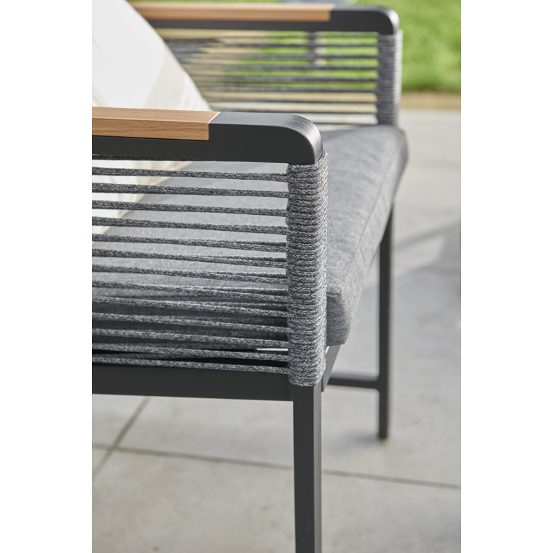 Bousov - Bellmount Two Seater Sofa Set with 3-Way Table