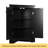 Black Triangle Bathroom Storage Cabinet With Adjustable Shelves, Freestanding Floor Cabinet For Home Kitchen-1254954505