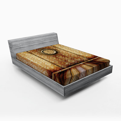 Victorian Microfiber Ikat Fitted Sheet