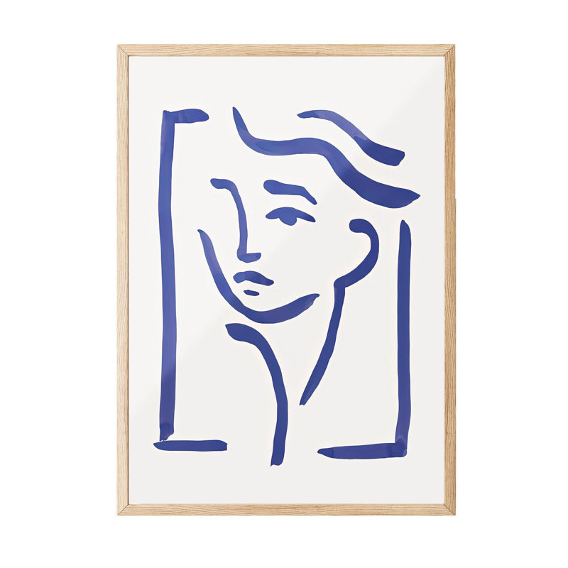 Peinture décorative encadrée
