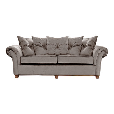 Lila 3 Seater Velvet Sofa