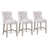 Lin gris clair / cadre gris antique est en rupture de stock