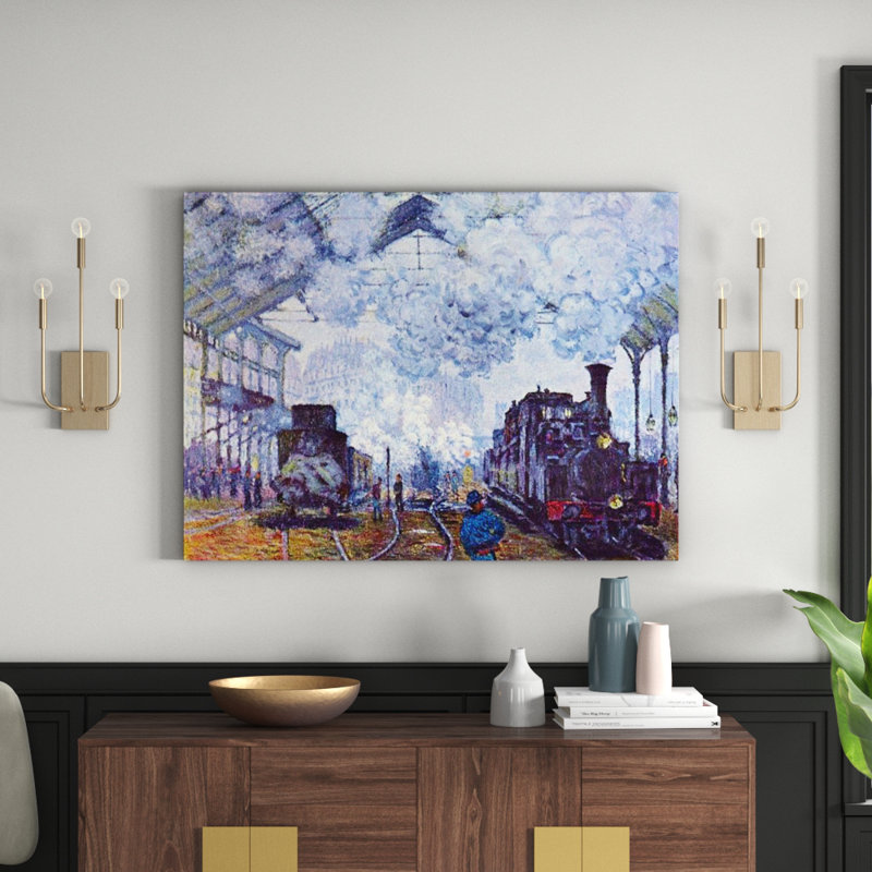 Claude Monet - Wrapped Canvas Painting, 90cm H x 120cm W x 1.8cm D