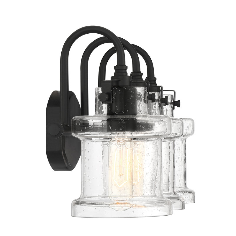 Cory 3 - Light Dimmable Vanity Light, Earth Black