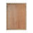 Lacie Rattan Rectangle Wall Mirror, Natural Brown-204003724