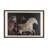 Running Wild - Speed Hand Embelished Textured Framed Art Print Matted under Glass