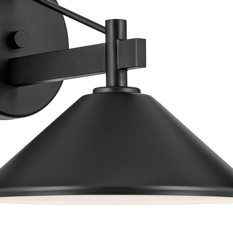 Zalia Aluminum Wall Light, 9.25" H x 10" W x 11.25" D
