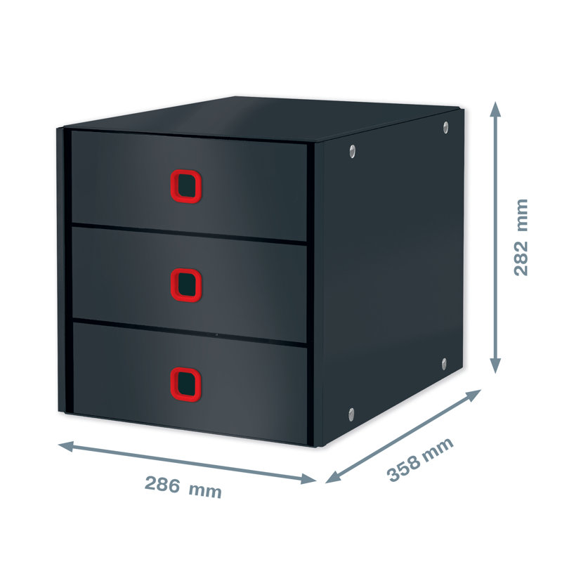 Cosy 3 Drawer Storage Drawer