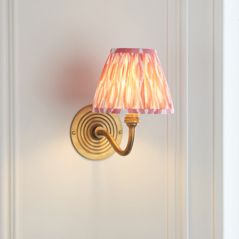 Horwitz Steel Armed Sconce, Orange