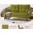 Upholstered Corduroy 2-Seater Loveseat Sofa-663722483