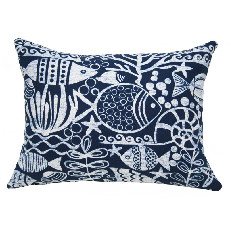 Outdoor Throw Pillow, 12"x18"
